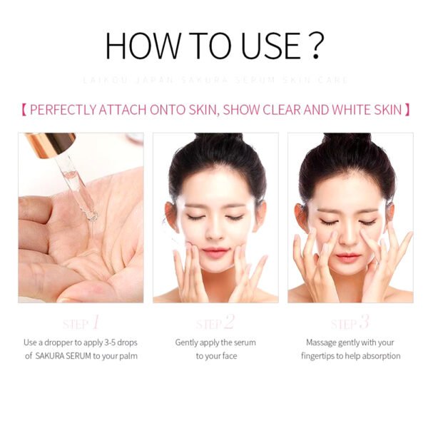 1ML*5 Pack Moisturizing Serum Nourish Essense Brightening Rejuvenation Skin Whitening Serum Shrinking Pore Face Skincare