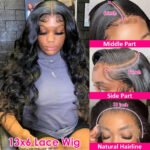 30 40 inch Body Wave Human Hair Wigs 13x4 13x6 Hd Lace Frontal Wig Body Wave Lace Front Wig 180% Density 100% Human Hair Wigs