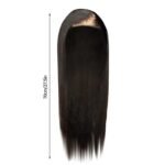 New 20 Inch Lace Front Wig Human Hair Pre-Pulled Baby Hair Glue Free Human Hair Wig
