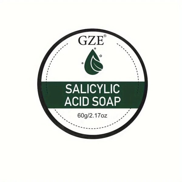 GZE Salicylic Acid Acne Soap for Pore Exfoliating and Softening Skin