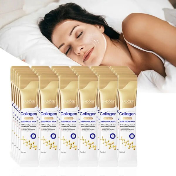 30pcs SADOER Collagen Sleeping Facial Masks