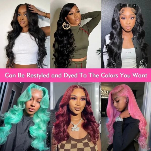 30 40 inch Body Wave Human Hair Wigs 13x4 13x6 Hd Lace Frontal Wig Body Wave Lace Front Wig 180% Density 100% Human Hair Wigs