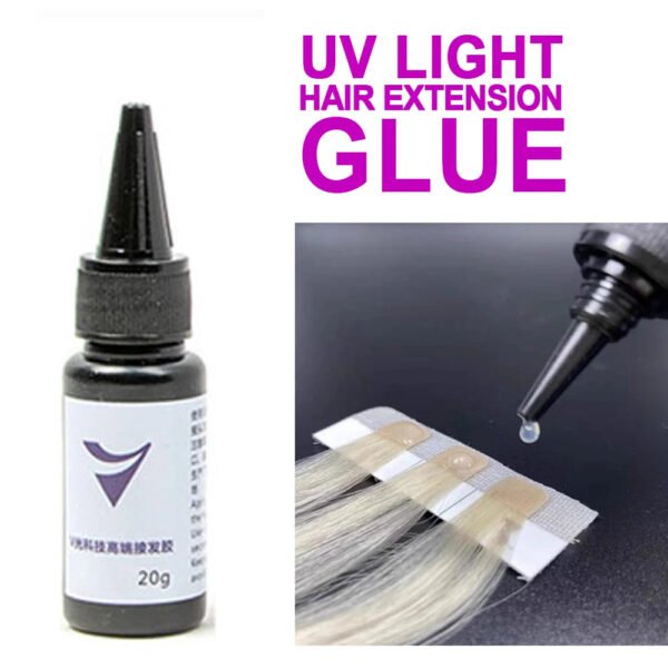 UV-Light Hair Extension Set Technology Wig Hair Piece Real Hair Fast Grafting Tool Firm and Traceless tape Hair Extension Tools