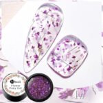 5-in-1 Glue Gel  - Reinforcement Gel, No-Wipe Top Coat, Manicure UV LED Soak Off Nail Gel Varnish for 3D Chrome Design