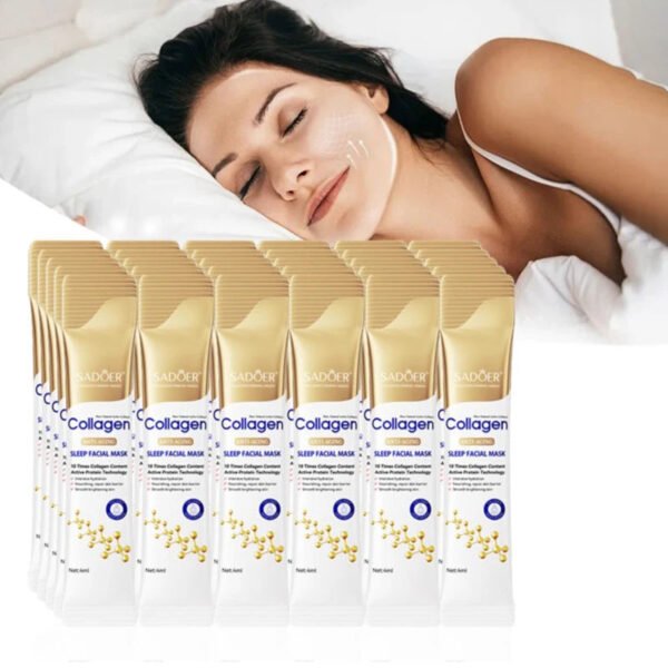 30pcs SADOER Collagen Sleeping Facial Masks