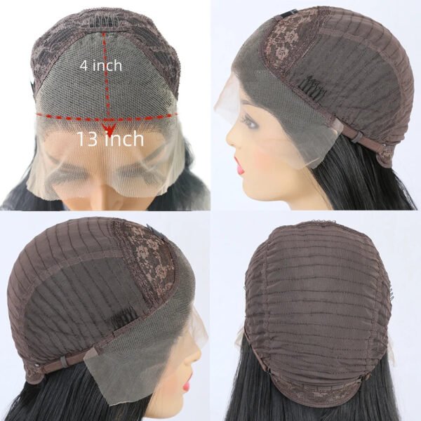AIMEYA Synthetic Lace Front Wigs for Women Natural Hairline Long Brown Wig Pre Plucked Cosplay