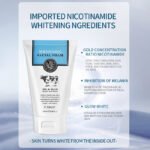 Whitening Facial Cleanser Foam, Moisturizing Deep Cleansing, Acne Milk, Oil Control, Exfoliating, Shrink Pores Face Wash.
