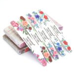 10-Piece Set of Professional Nail Files - 100/180 Grit Wood Sandpaper, Double-Sided Emery Board, Strong Nail Buffer Block, and Art Nail Tools