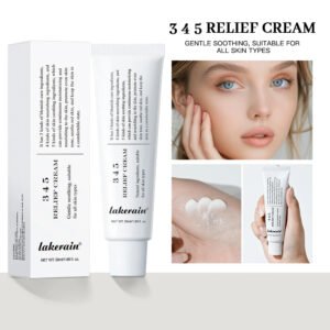 345 Relief Cream Comprehensive solution to skin problems Anti-sugar and antioxidant Brightening skin Improving acne marks