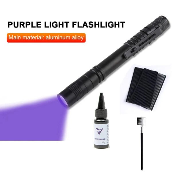 UV-Light Hair Extension Set Technology Wig Hair Piece Real Hair Fast Grafting Tool Firm and Traceless tape Hair Extension Tools
