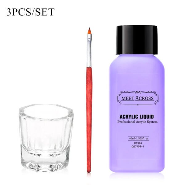Acrylic Powder Set- Clear /Pink/ Nude