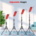 Astarexin Red Light Therapy Face Lamp Infrared Light Therapy Full Body Pain Relief Physiotherapy Skin Care Beauty  660nm 850nm