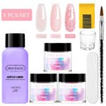 Acrylic Powder Set- Clear /Pink/ Nude