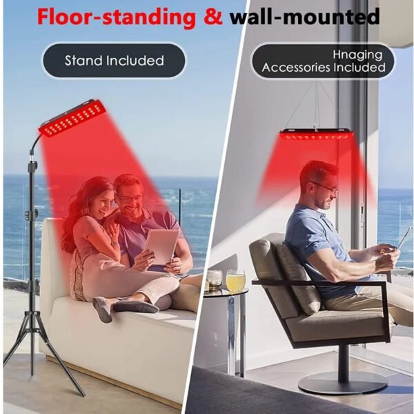 Astarexin Red Light Therapy Face Lamp Infrared Light Therapy Full Body Pain Relief Physiotherapy Skin Care Beauty  660nm 850nm