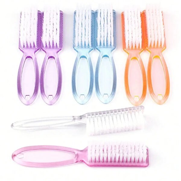 2pcs Nail Brush Cleaning