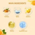 Turmeric & Vitamin C Neck Facial Care for Wrinkle Lines, Lifting, Whitening, Tightening, Double Chin Reduction, Anti-Aging, and Rejuvenation Skin Care Product.