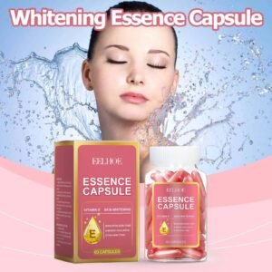 60Pcs Hyaluronic Acid Capsules Essence Moisturizing Brightening Even Skin Tone Niacinamide Whitening Serum Capsule Face Care