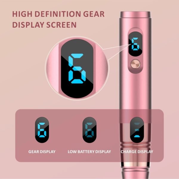 (S02) Home Facial Massager, Nanocrine Pen, Facial Beauty And Skin Care Tools - With 2 Disposable Replacement Heads