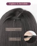Clip In Hair Extensions Hair Extensions Thick Long Lace Weft Lightweight Synthetic