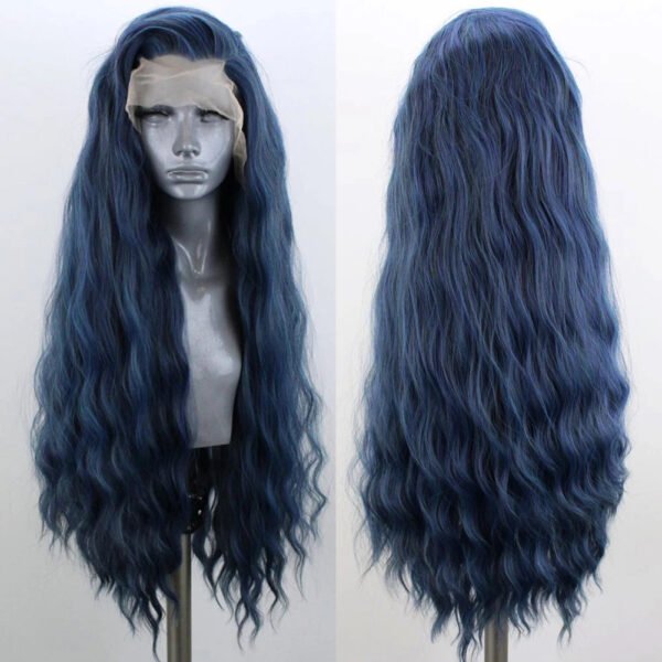 AIMEYA Synthetic Lace Front Wigs for Women Natural Hairline Long Brown Wig Pre Plucked Cosplay