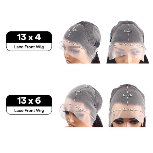 30 40 inch Body Wave Human Hair Wigs 13x4 13x6 Hd Lace Frontal Wig Body Wave Lace Front Wig 180% Density 100% Human Hair Wigs