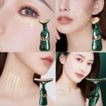 3 In 1 Facial Lifting Slimming EMS Massage Device Beauty Skin Neck Facial Eye Anti-Aging Face Tightening Wrinkle Massager