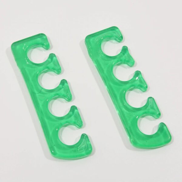 2Pcs/set Soft Silicone Finger Toe Separator Manicure Pedicure Tool