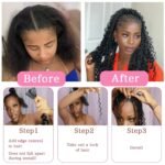 Human Braiding Hair Deep Wave Bulk Human Hair No Weft Virgin Hair Bundle Micro Human Braiding Hair for Boho Braids