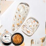 5-in-1 Glue Gel  - Reinforcement Gel, No-Wipe Top Coat, Manicure UV LED Soak Off Nail Gel Varnish for 3D Chrome Design