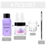 Acrylic Powder Set- Clear /Pink/ Nude