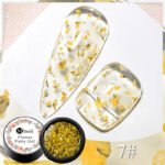 5-in-1 Glue Gel  - Reinforcement Gel, No-Wipe Top Coat, Manicure UV LED Soak Off Nail Gel Varnish for 3D Chrome Design