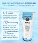 Whitening Facial Cleanser Foam, Moisturizing Deep Cleansing, Acne Milk, Oil Control, Exfoliating, Shrink Pores Face Wash.